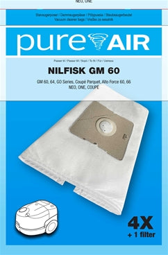 PureAir NI5 Nilfisk GO/Coupé/GM60/Neo/One /4+1