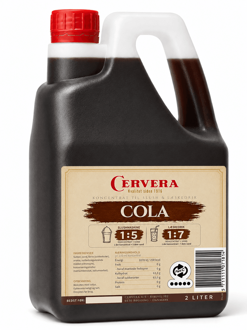 Slush ice smag - Cola 2 liter