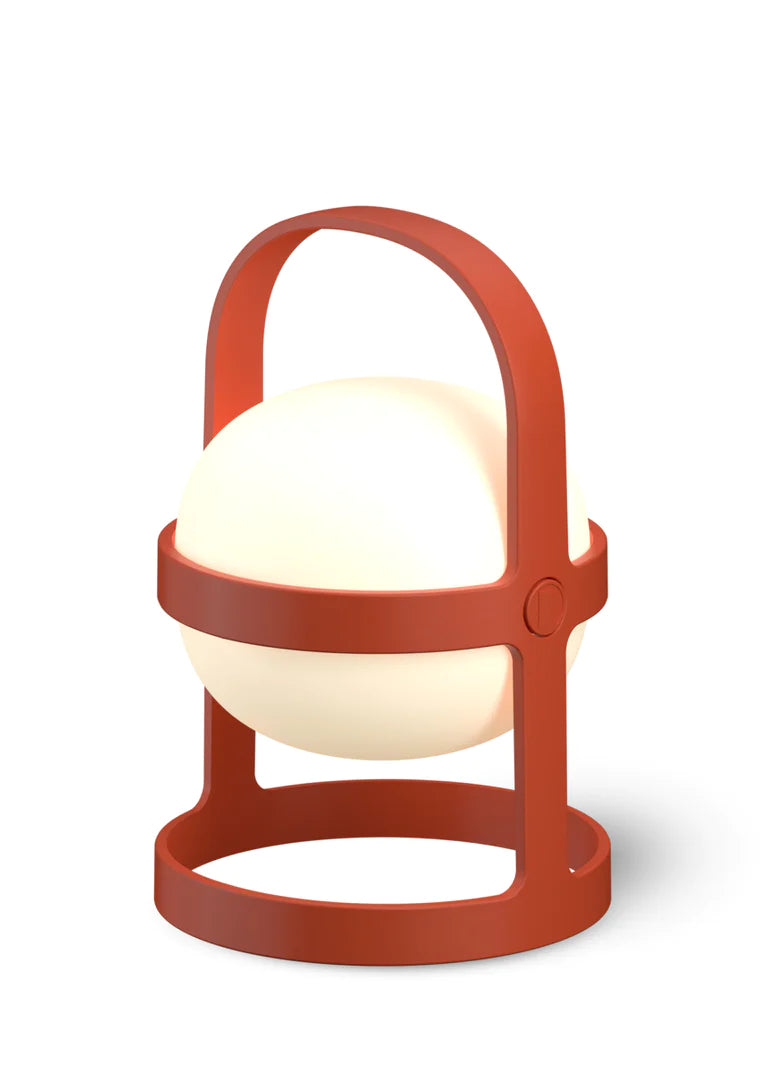 Rosendahl Soft Spot Solar Circular lampe, Terracotta - H25 cm.