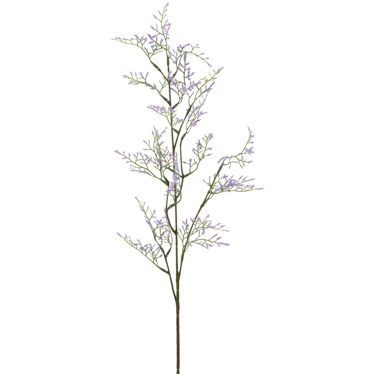 Kunstig Limonium gren lys lilla H83 cm