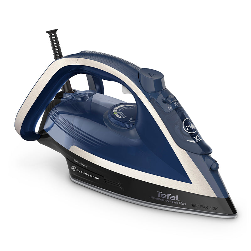 Tefal Ultragliss Anti-Calc Plus blue dampstrygejern