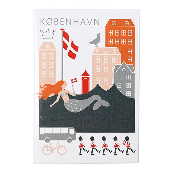 Køleskabsmagnet "København"