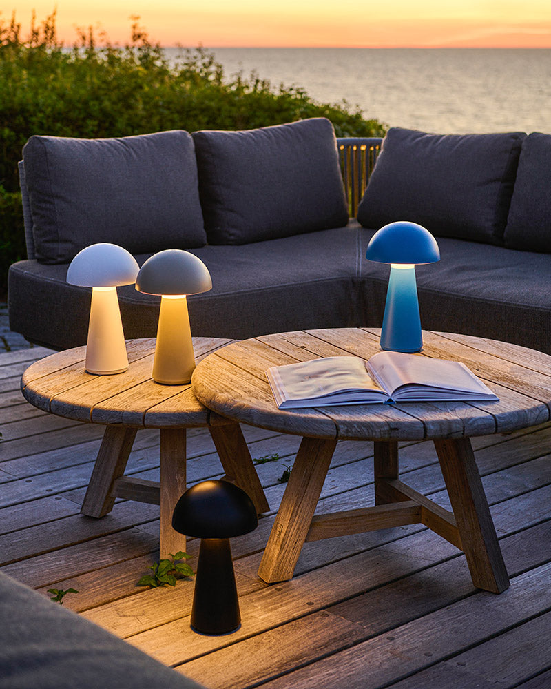Sirius Sam Genopladelig Lampe H28 - hvid