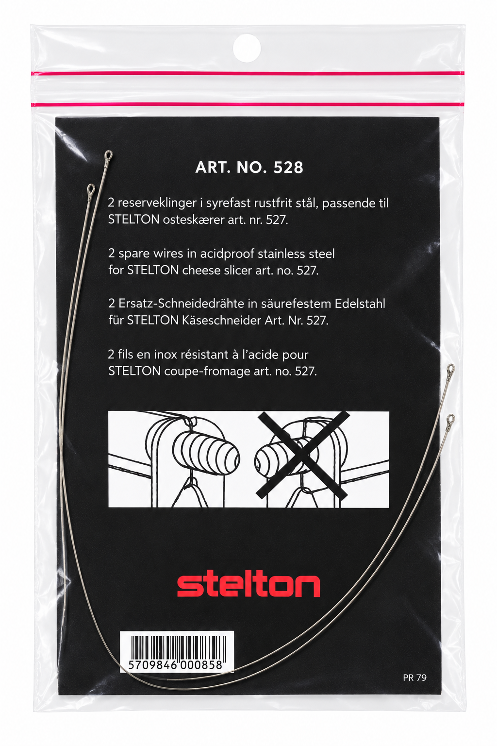 Stelton osteklinger 2 stk