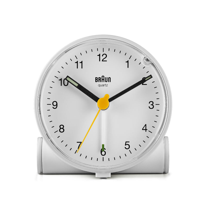 Braun Classic BC01W vækkeur hvid H 6,9 cm