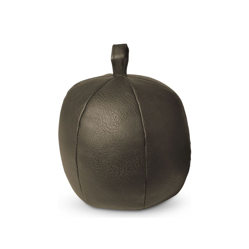 Dørstopper kugle sort Ø 17 cm 1,5 kg