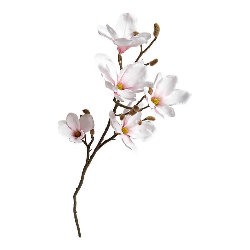 Magnolie gren i plast 92 cm pink