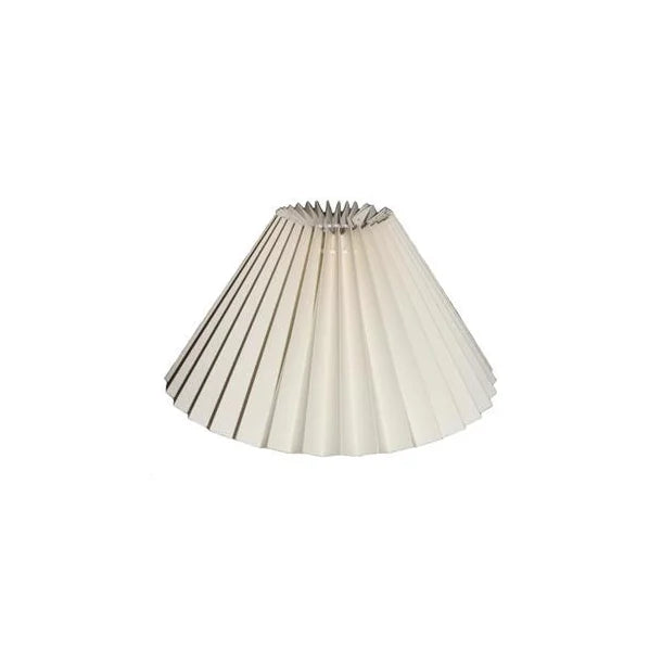 Plisse Hvid PVC 21cm.
