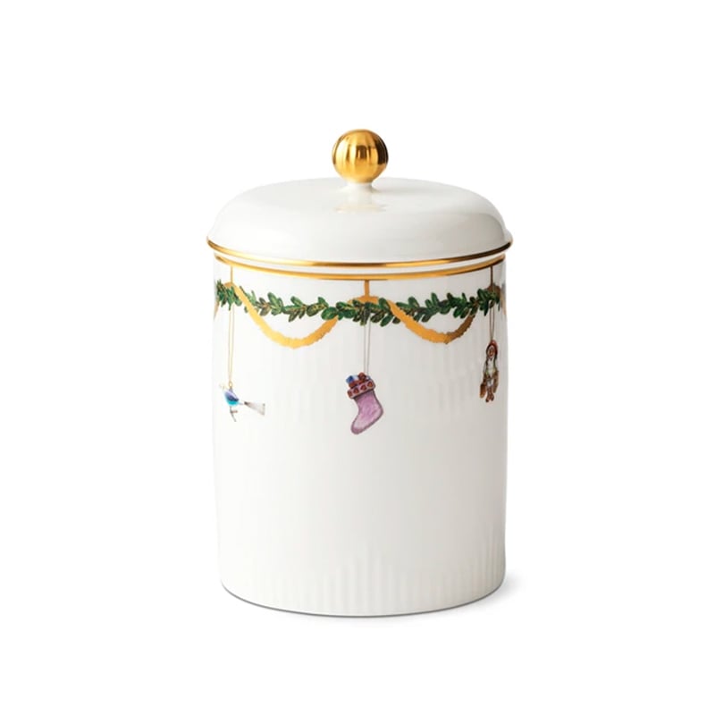 Royal Copenhagen Stjerne Riflet Krukke, 16cm