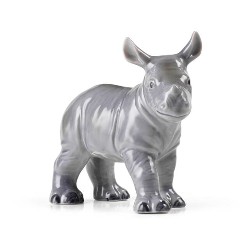 Royal Copenhagen årsfigurer 2025 babynæsehorn