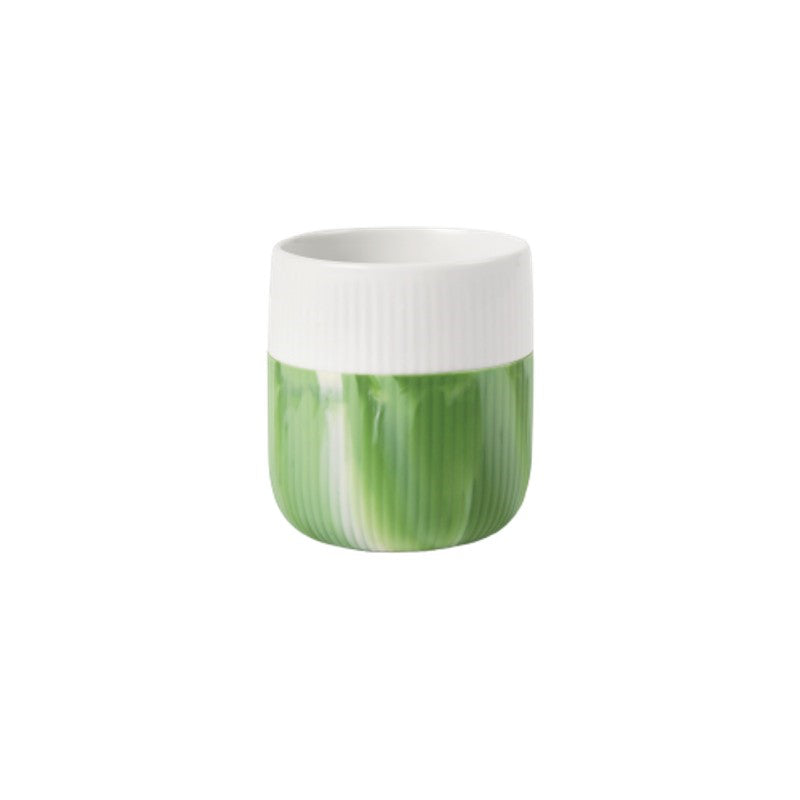 Royal Copenhagen Riflet Contrast Marble krus green grass 35 cl