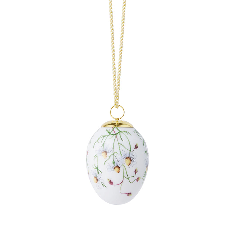 Royal Copenhagen påskeæg 2026 lille kamilleblomst 6 cm