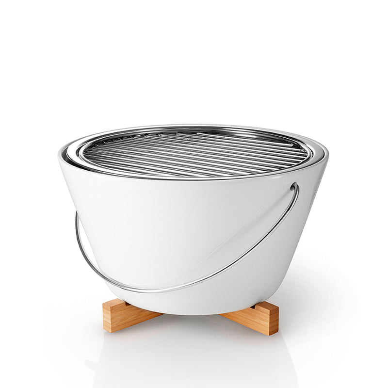 Eva Solo bordgrill hvid porcelæn Ø30 cm