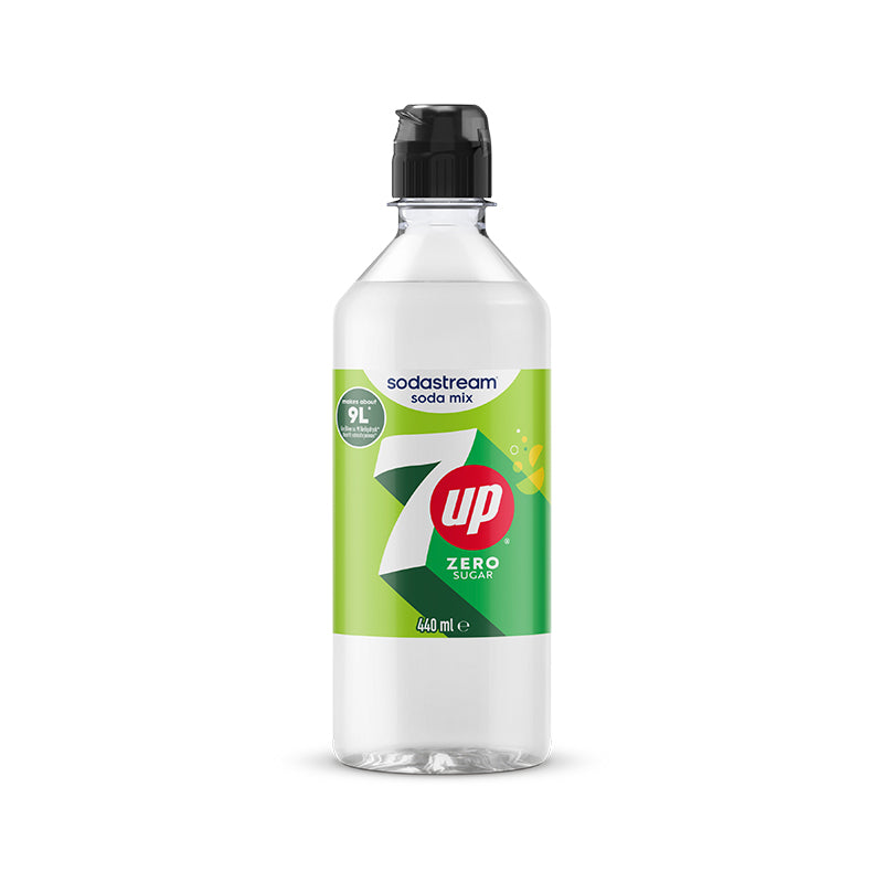 SodaStream 7-Up Zero smagskoncentrat 440 ml.