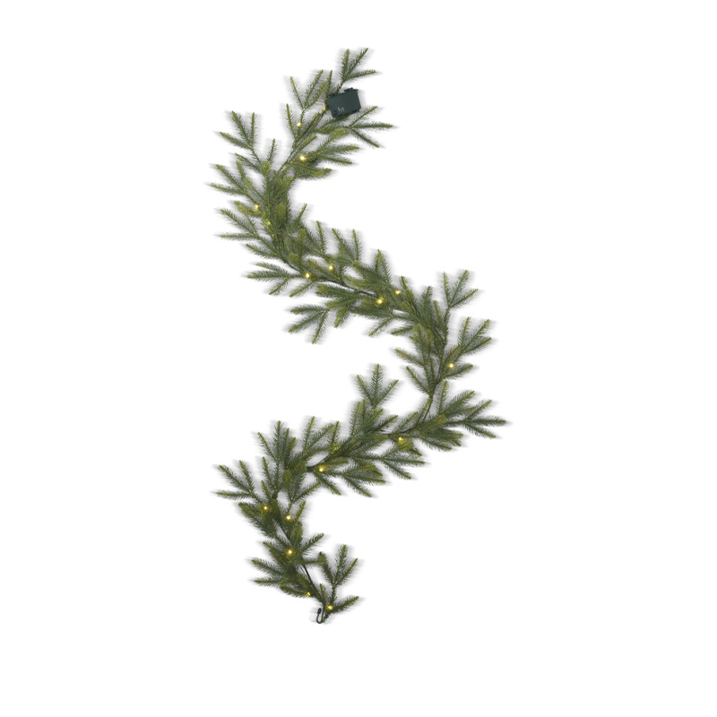 Granguirlande med 20 LED lys 2 meter