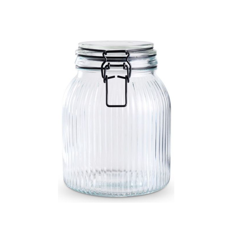 Opbevaringsglas med låg 1,4 liter