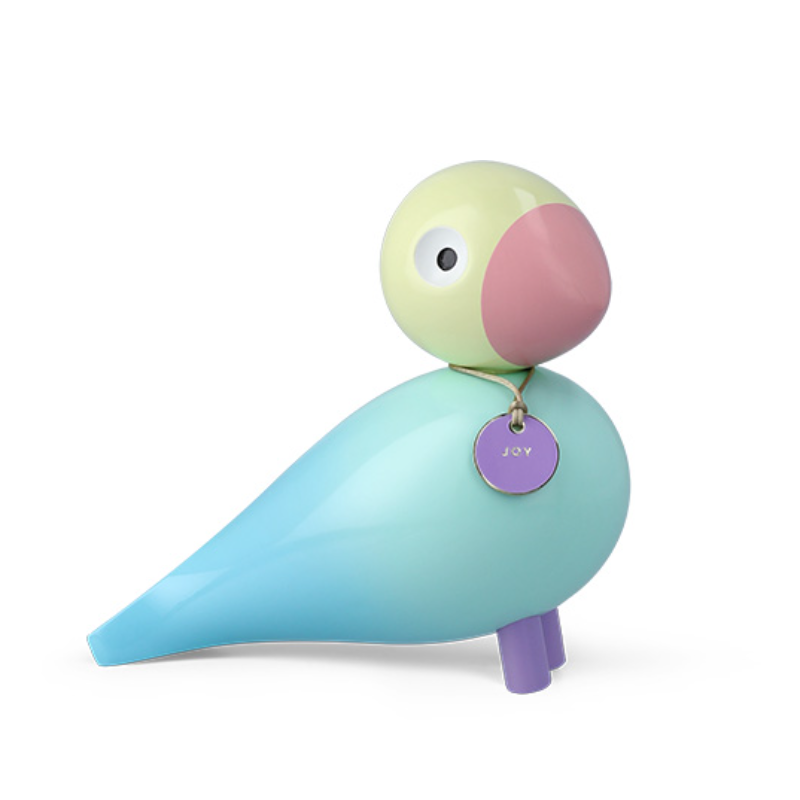 Kay Bojesen Story Birds Glæde sangfugl lyseblå H15,5 cm