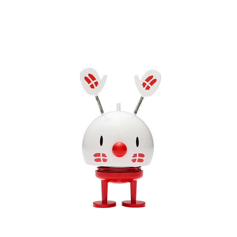 Hoptimist Birthday Bumble hvid H14,4 cm