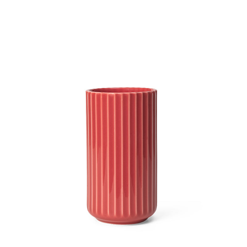 Lyngby Porcelæn vase rød H15,5 cm