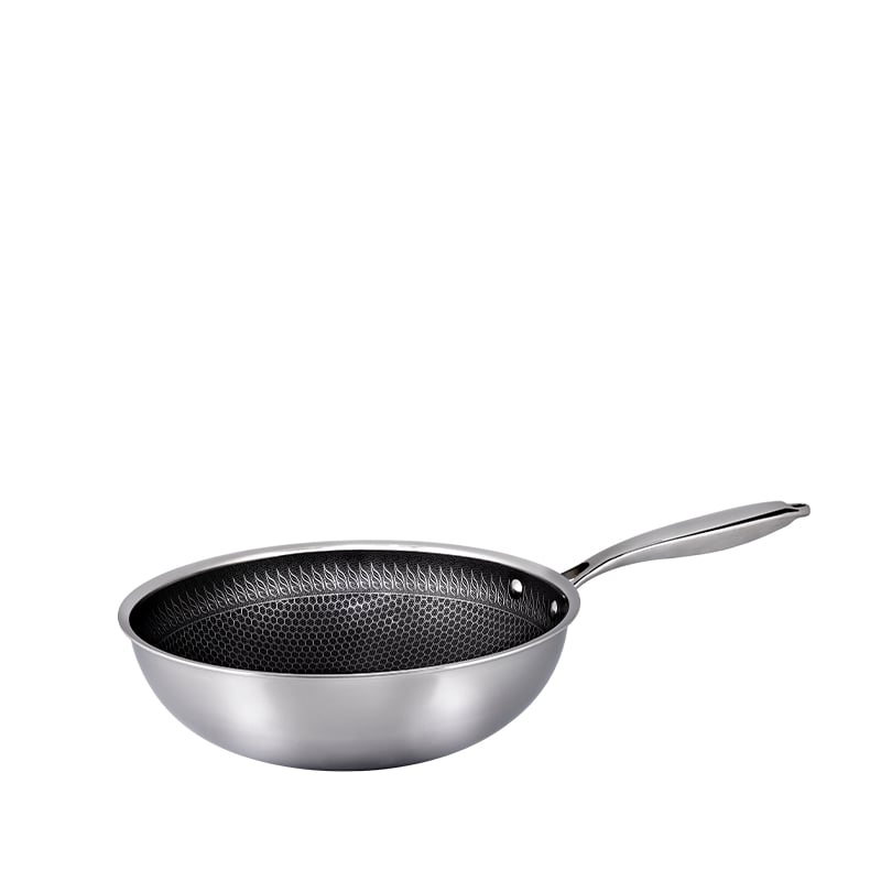 Hâws Santo wok med hexagon keramisk belæg 28 cm