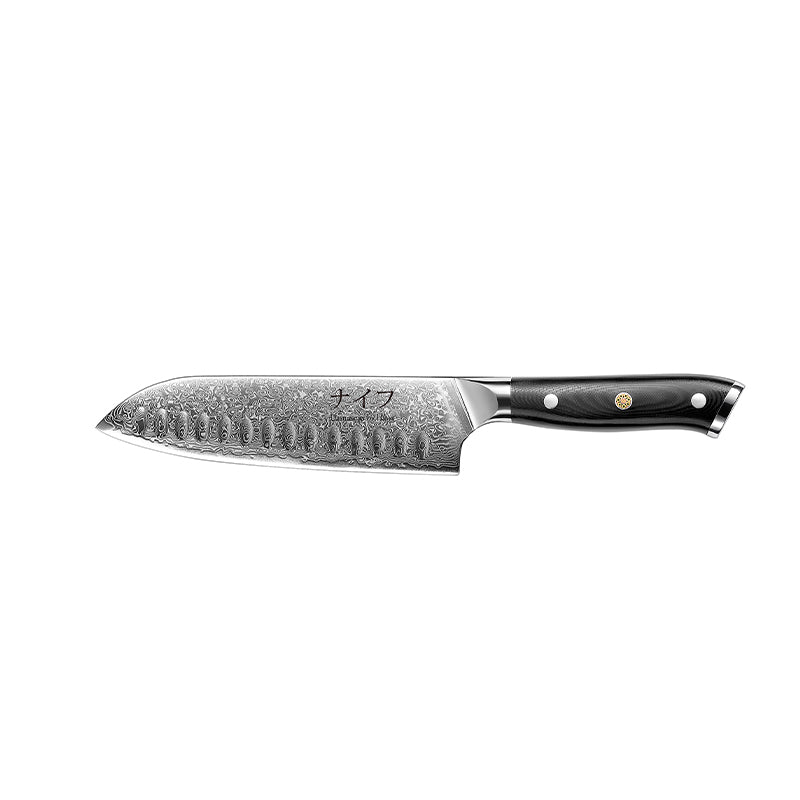 Damascus by Hâws santoku kniv 32 cm