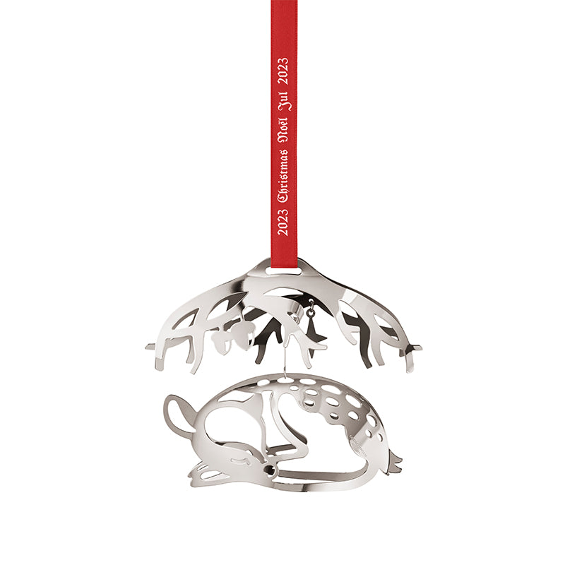 Georg Jensen juleuro 2023 dådyr palladium