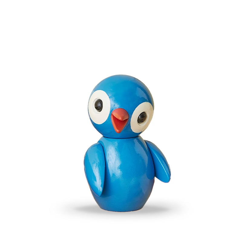 Spring Copenhagen lucky light blue fugl