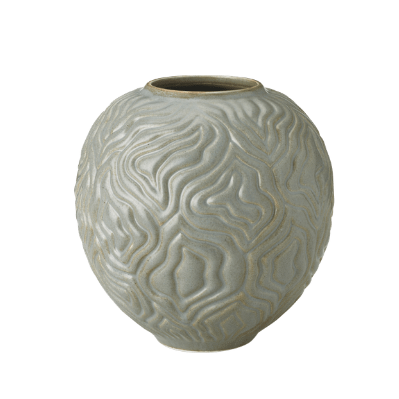 Knabstrup Keramik Solum vase sage H 15 cm