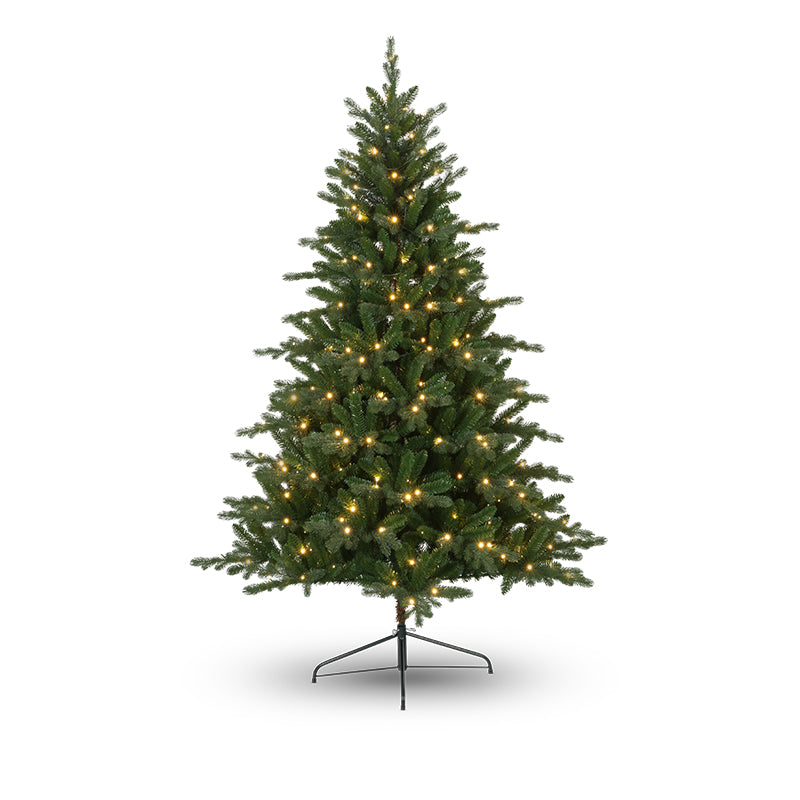 Juletræ med 320 LED lys H240 cm