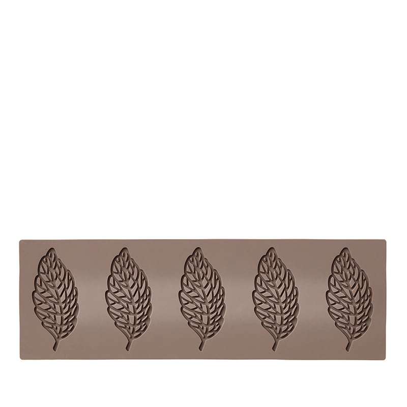 Blomsterbergs tuileform blad latte silikone 27.8x6 cm