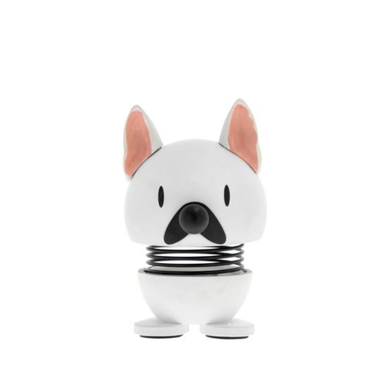 Hoptimist Fransk Bulldog figur XS hvid H6 cm