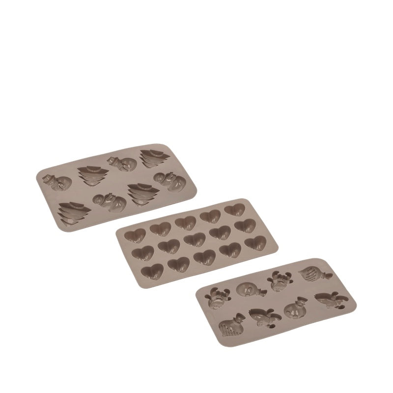 Blomsterbergs chokoladeform latte silikone 3 dele