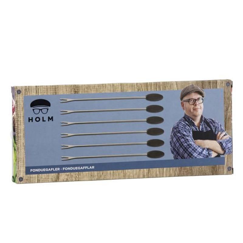 Holm Claus Holm fonduegafler 6 stk.