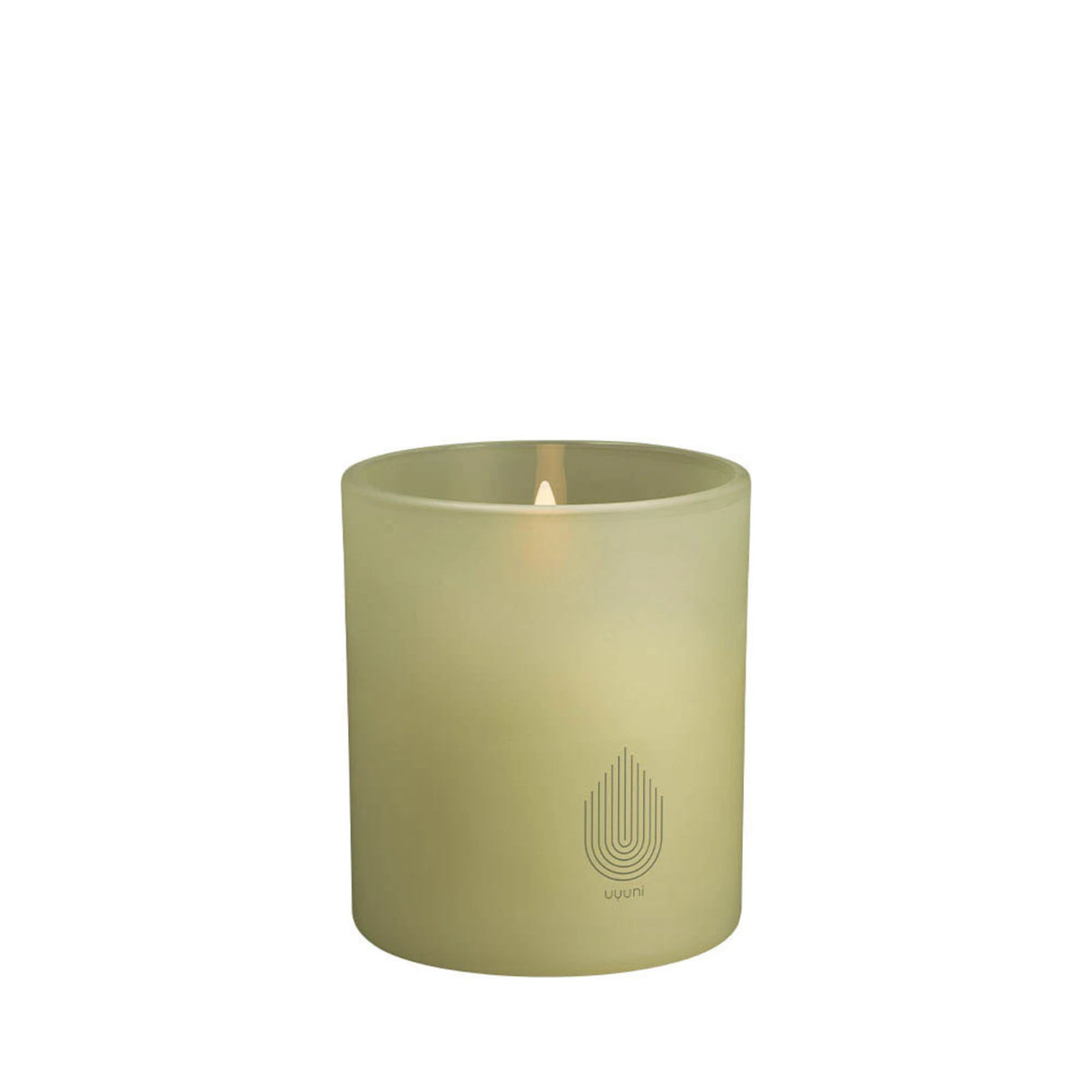 Uyuni Lighting LED glas lys Green Leaf 9,2x10,2 cm