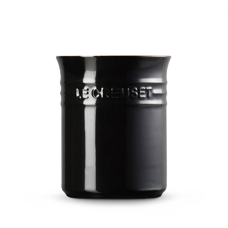 Le Creuset bestik- og redskabskrukke sort 15 cm