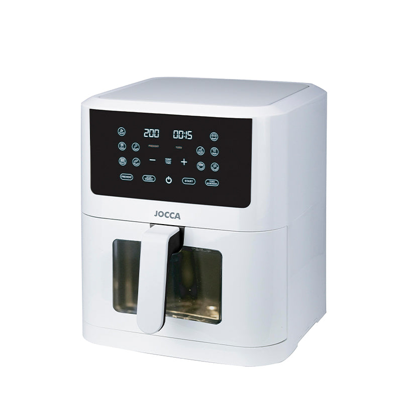 Jocca Digital Airfryer 8 liter white