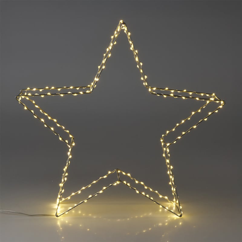Stjerne med LED 30 cm