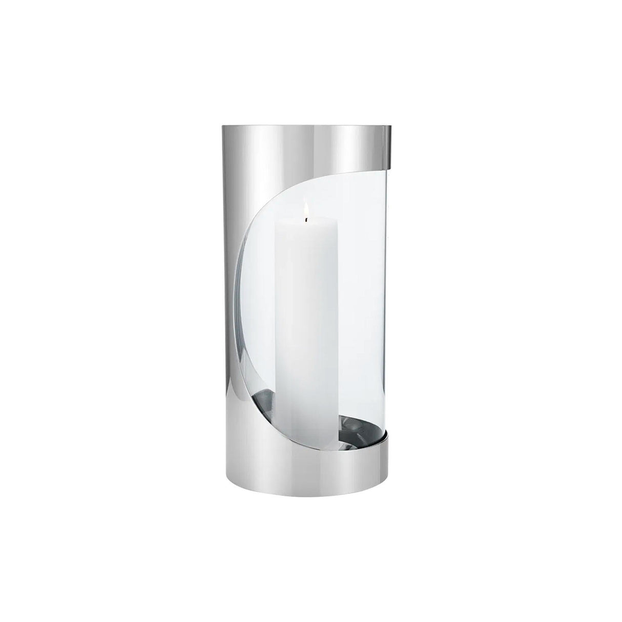 Georg Jensen Chrome Contours - Lanterne Ø: 15,5cm