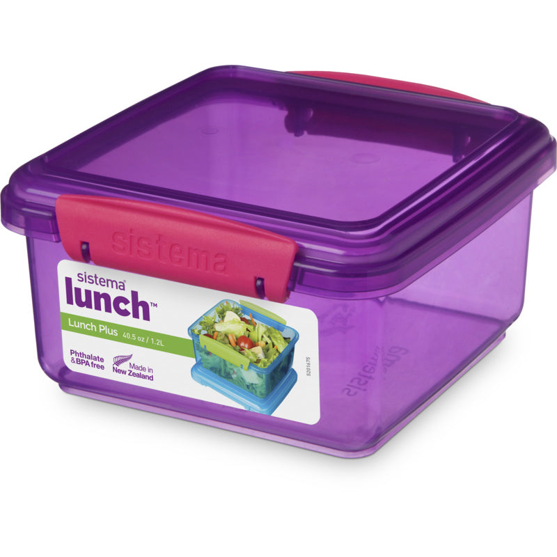 Sistema Lunch Plus madkasse assorteret 1,2 liter