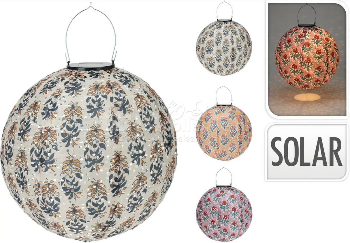 Solcellelampe 40cm - Assorteret