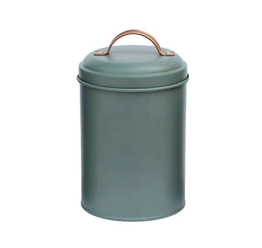 Metaldåse grøn
