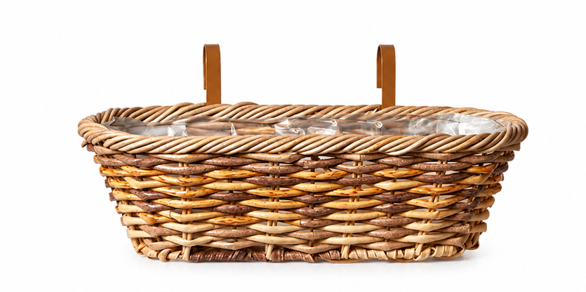 Altankasse i flet oval 50,5x23x12,5 cm
