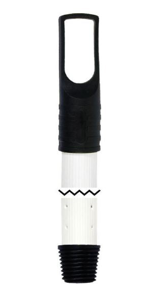 Metalkosteskaft 130cm