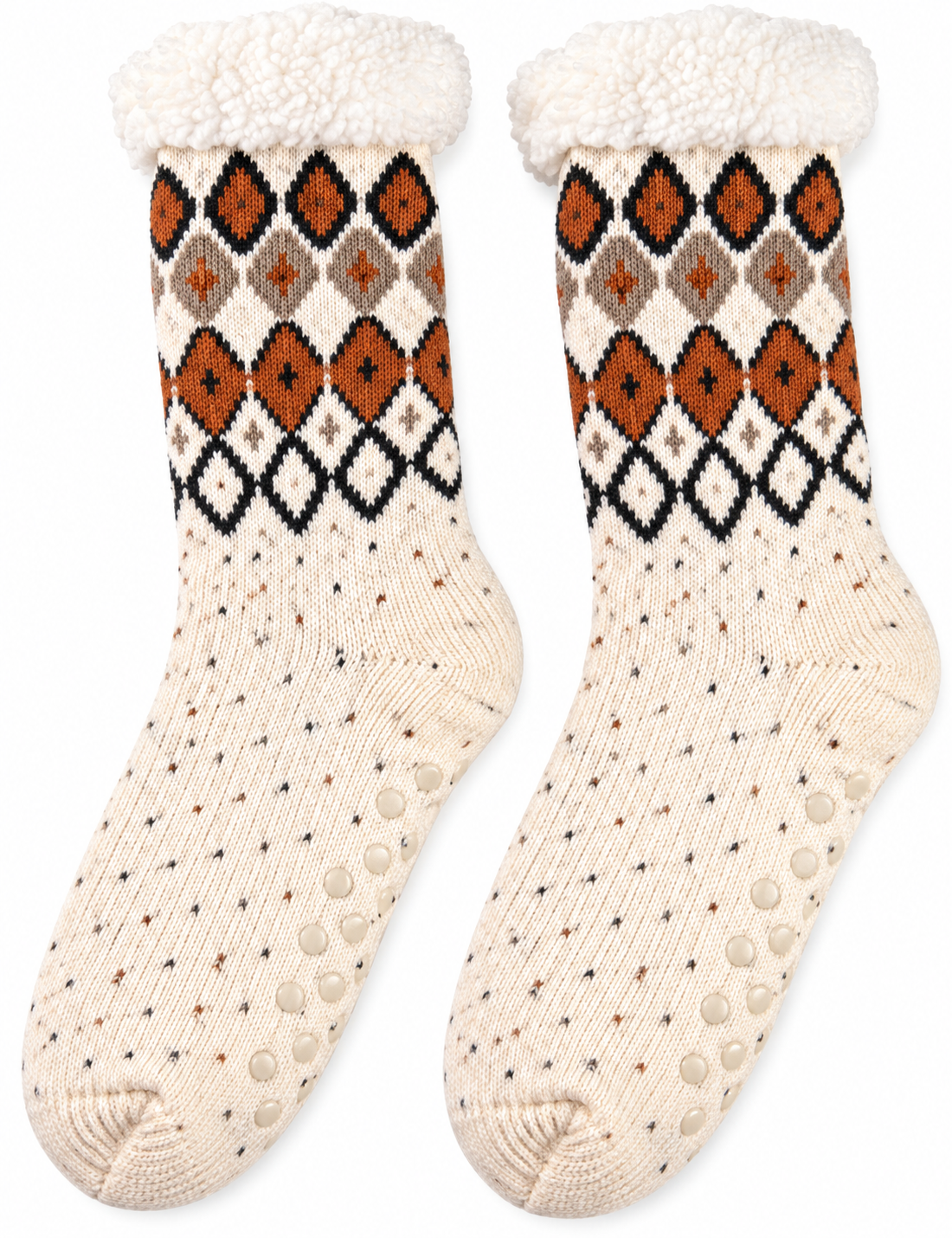 Hyggestrømper str. 41-46 creme