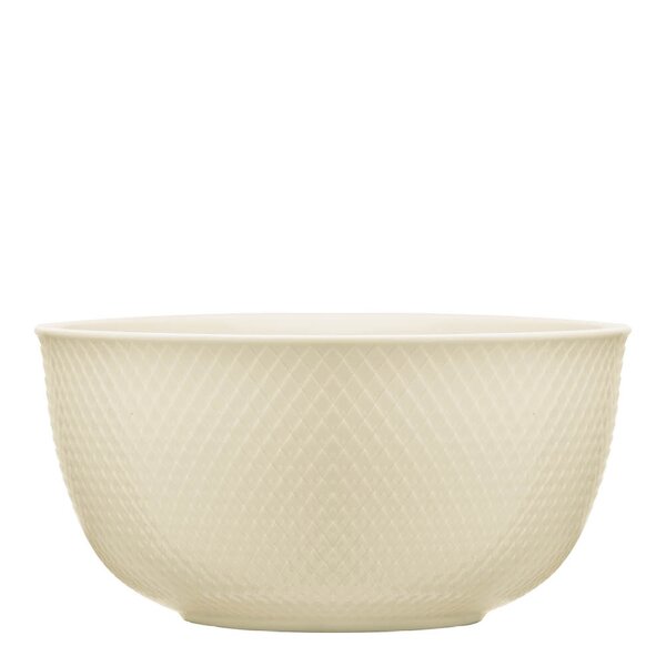 Lyngby Porcelæn Rhombe Earth Serveringsskål Ø22 cm