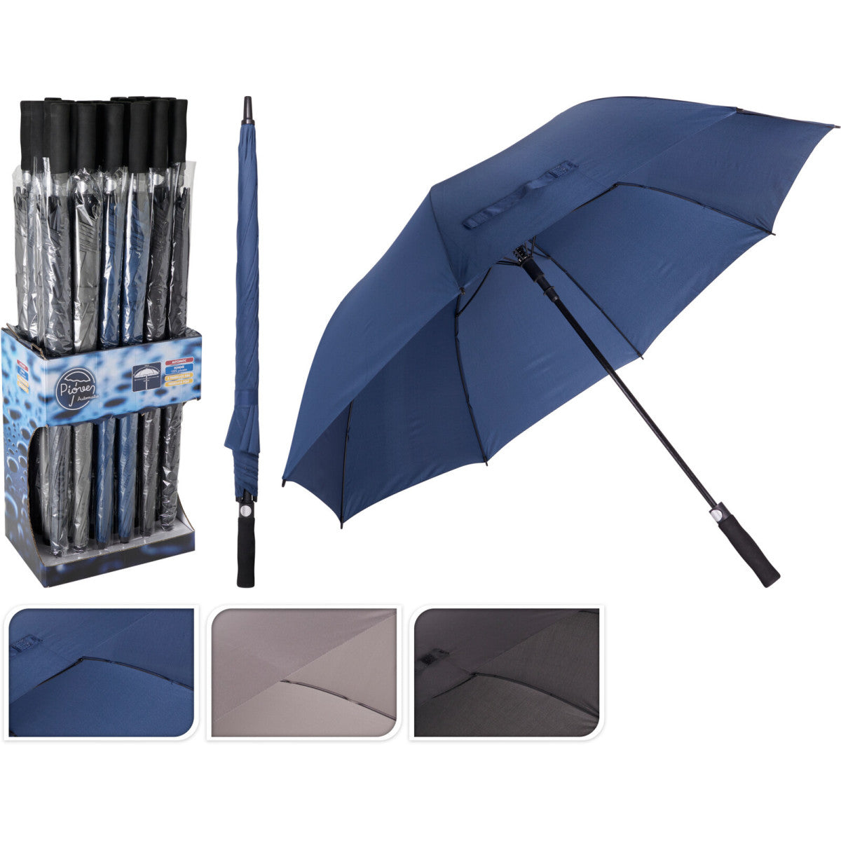 Paraply Ø150 cm – Assorteret