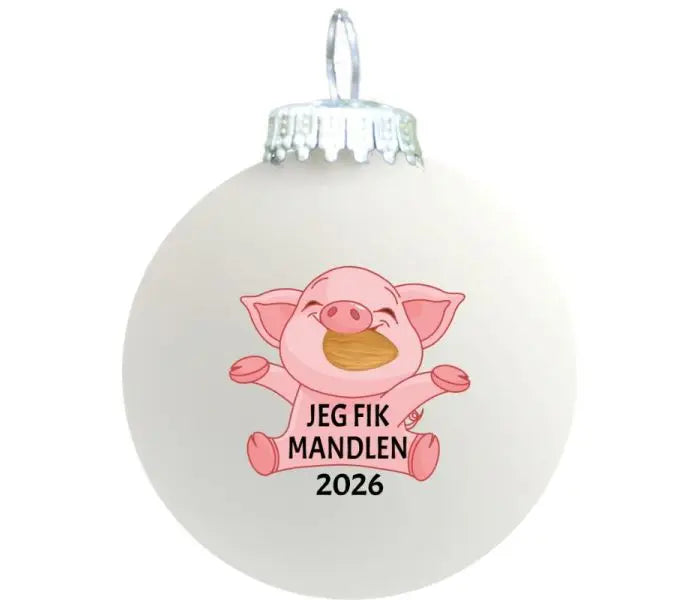 Rolsted Copenhagen hvid julekugle: Jeg fik mandlen 2026