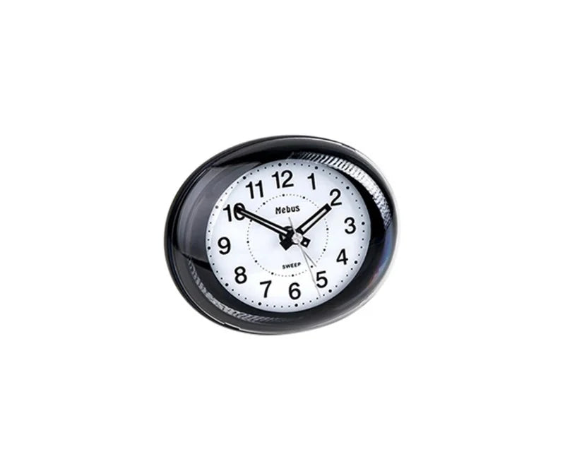 Mebus Vækkeur Sweep Movement - Sort