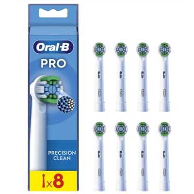 Oral-B Precision Clean børstehoveder 8 stk.