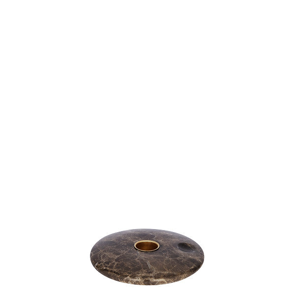 Uyuni Chamber Candleholder Brown